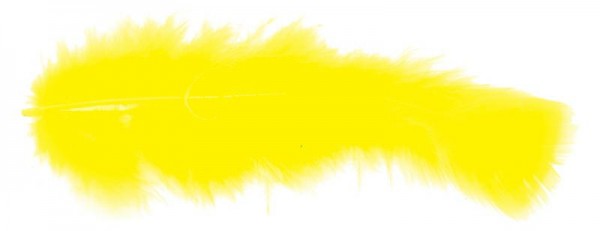 Deko Federn gelb 100 g