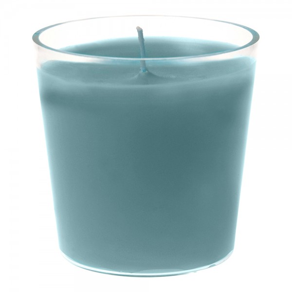 DUNI Refill Kerzen 65 x 65 mm meerblau